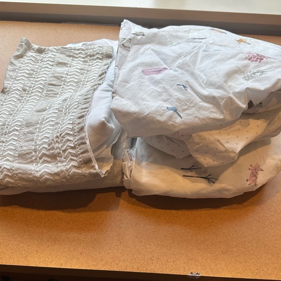 Pottery Barn Kids Dakota Woodland Bedding Lot